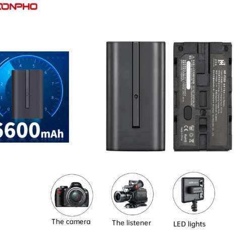 SOONPHO NP-FF970 L-Series Fully Decoded Info-Lithium Battery Pack