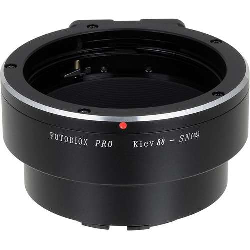 Fotodiox Pro Lens Mount Adapter - Kiev 88 SLR Lens to Sony Alpha A-Mount