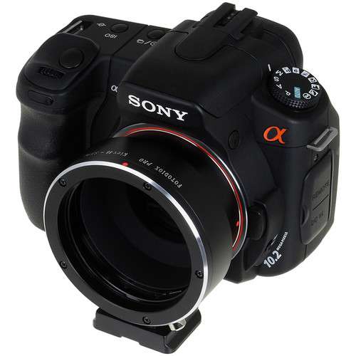 Fotodiox Pro Lens Mount Adapter - Kiev 88 SLR Lens to Sony Alpha A-Mount
