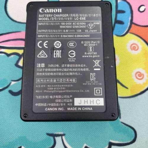 Canon LC-E6E 叉機，EOS R,R5, R6, 5D, 6D, 7D, 60D - 90D