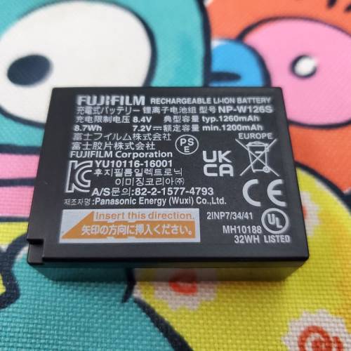 Fujifilm 電池 NP-W126S