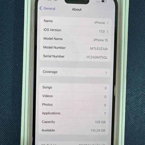 iphone 15 128gb 粉色 港版行貨