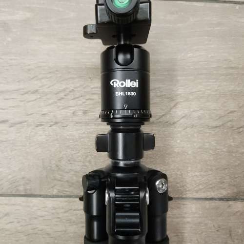 徳國名牌 Rollei TL0895 Carbon Fiber Travel Tripod 碳纖腳架 + Rollei BHL1530球型雲台