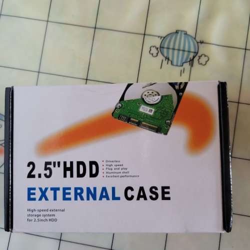 全新 2.5 HDD Harddisk  外接盒 2.5" 外置 硬盤盒 硬碟盒 SATA USB 3.0 External H...
