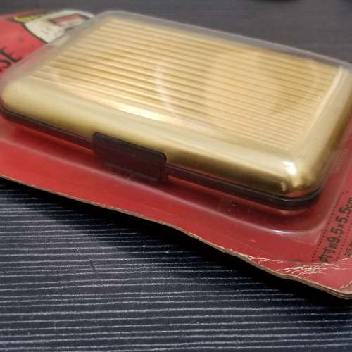 鋁ABS塑膠製 防水 便攜式 身分證 信用卡 卡片盒 可容納 100張卡片 Stainless Steel...