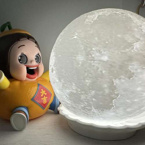 sho-chan doll 小燦公仔 澳門代購 吉燦 7-11 燦子 soap studio 與月球合照