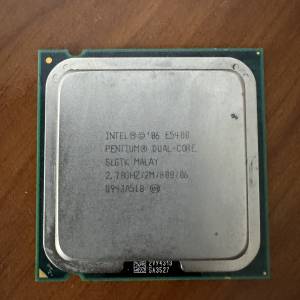 CPU Intel Pentium E5400/515J/524 處理器