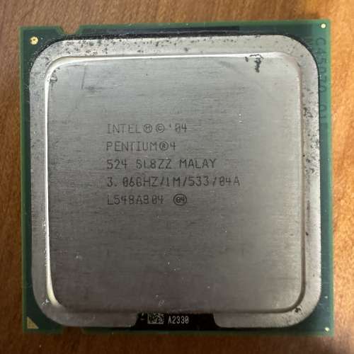 CPU Intel Pentium E5400/515J/524 處理器