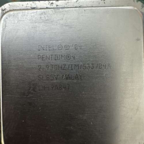 CPU Intel Pentium E5400/515J/524 處理器