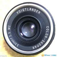 Voigtlander 35mm 2.5 LTM 褔倫達