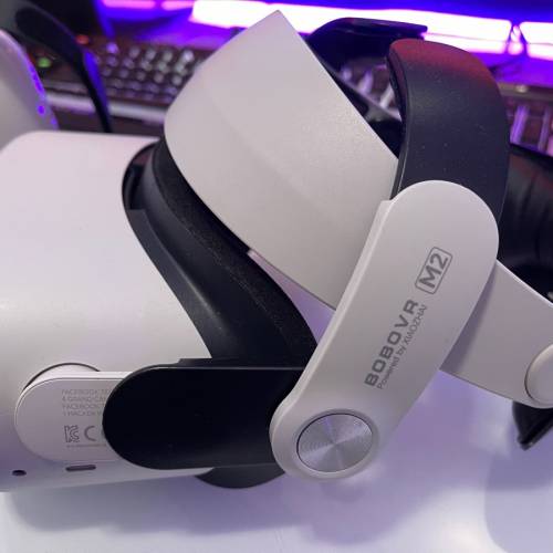 Meta Oculus Quest 2 128GB 配BOBO VR頭帶 + AMVR手帶