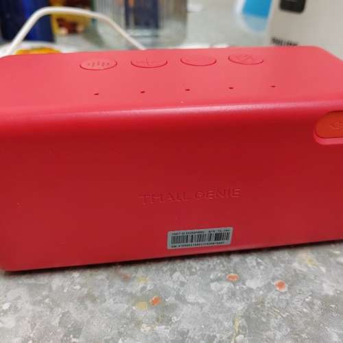 天貓精靈 方糖2 紅色 TMALL GENIE 智能音箱TGC4H語音助手運動提醒家用鬧鐘 homePod...