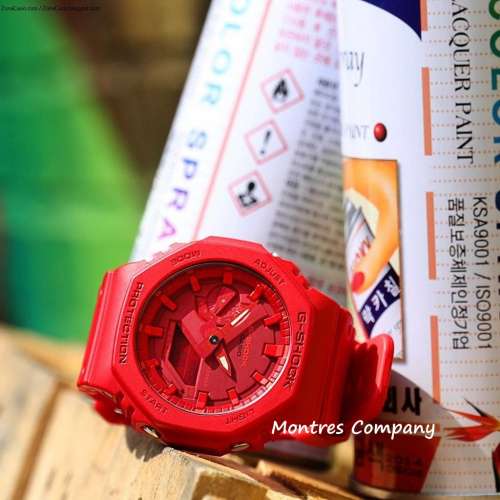 Montres Company香港註冊公司(28年老店) CASIO G-SHOCK GA-2100-4A 碳纖維防護 200...