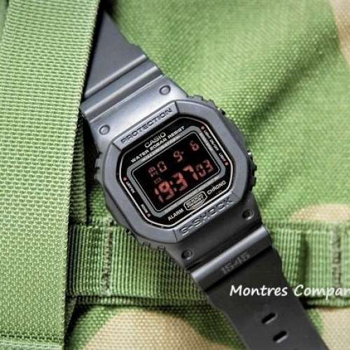 Montres Company香港註冊公司(28年老店) 卡西歐 CASIO G-Shock 紅眼版 DW-5600MS-1 ...