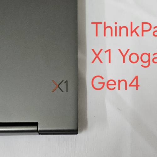 16g板載 X1 Yoga Gen4 ThinkPad 14" i5-8265U 16g ram 512g SSD（Colour：iron gray)