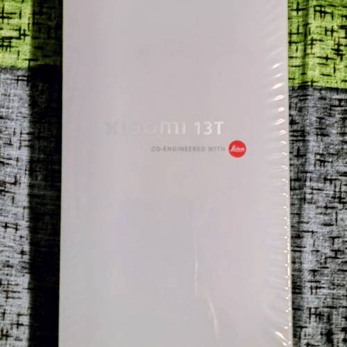 Xiaomi 13T 全新未開封 2月1號出機行貨 原野綠顏色有單有收據贈送全新Remas耳機 小...