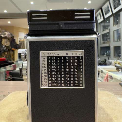 Rollieflex 2.8F TLR film camera (medium format 6x6 film camera)