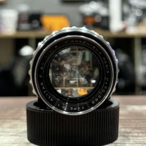 Angenieux Type S1 50mm f/1.8 (modified leica M Mount)