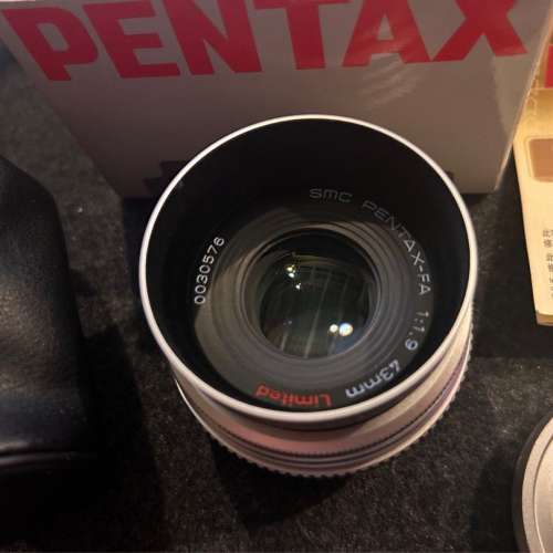 Pentax FA 43mm F1.9 三公主! Perfect Condition. 完美無瑕。