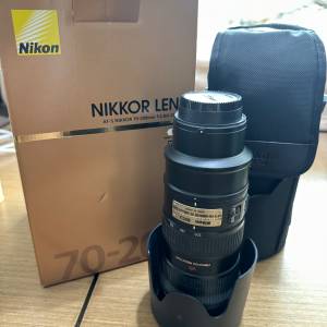 AF-S Nikkor 70-200mm f/2.8G ED 小黑五