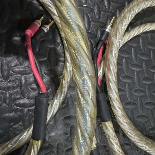 加拿大HORIZON SILVER-SWIRL WIND PROFESSIONAL 粗身喇叭線2對(MADE IN CANADA ）