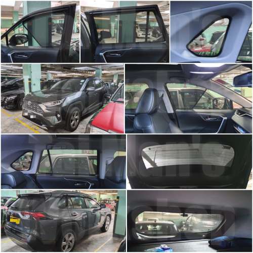 Rav4 全車磁石濾光窗網太陽擋