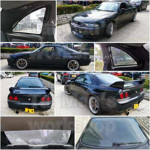 Nissan Skyline GTT GTR 濾光窗網太陽擋