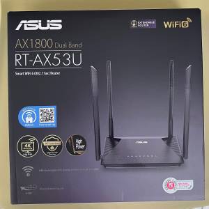 Asus RT-AX53U AX1800 router 華碩路由器