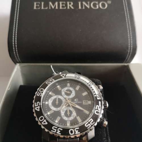 ELMER INGO艾美英格 運動款 石英錶 Model :48876-51