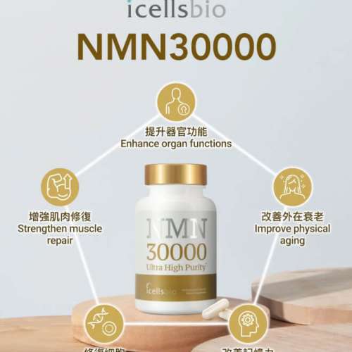 icellsbio NMN 30000 60粒