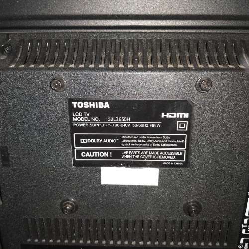 Toshiba 32” LED iDTV