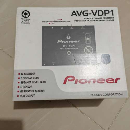 懷舊收藏 - 全新先鋒 Pioneer AVG-VDP1 Real-Time Vehicle Dynamics Processor