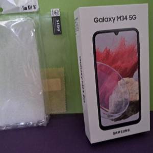 全新原廠三星 Samsung M34 黑色 6000mah 容量 5G 手機 6+128