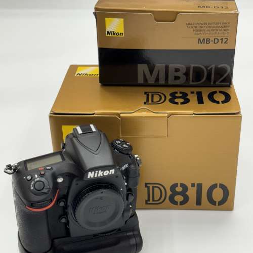 Nikon D810 Full Frame Camera MBD12