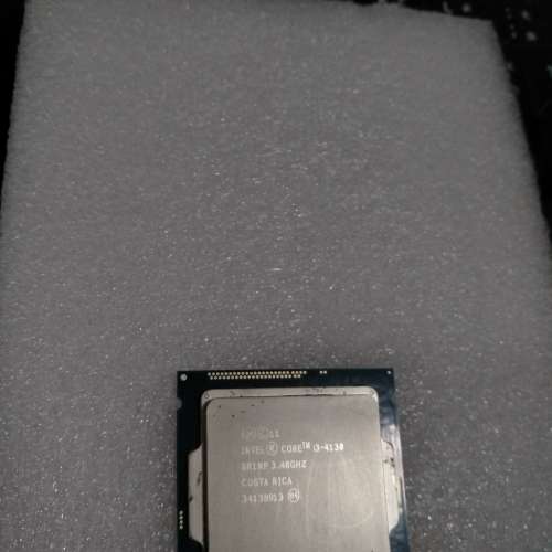 Intel Core i3-4130 LGA1150 CPU 2Cores/4Threads 連原裝散熱器  -100% 正常