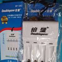 (包平郵)倍量Doublepow 單槽 獨立 慢充 AA/AAA 電池 USB充電器