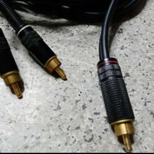 Hisawa shield Audio cable ofc japan Standard 6米長 1入2出 rca