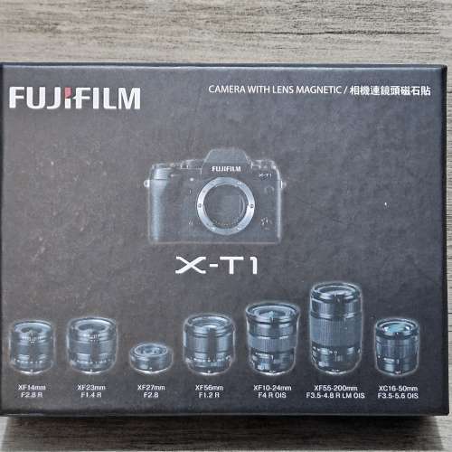 Fujifilm X-T1 相機連鏡頭模型