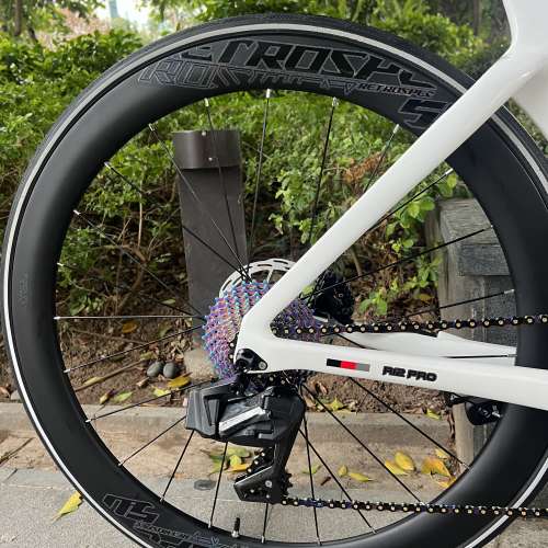 TWITTER R12 PRO 電變26速油剎碳刀碳纖維公路車 送水架前後蛙燈