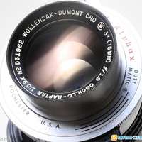 Wollensak-Dumont CRO Oscillo-Raptar 75/1.9(改Nikon)真正鏡皇，媲美大電影鏡，合 ...