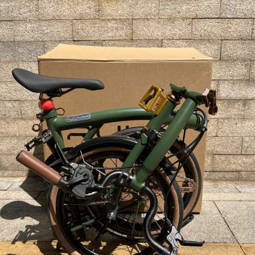 新款國布 Ruhm RC 7speed C剎 M把 鉻鉬鋼 折叠車