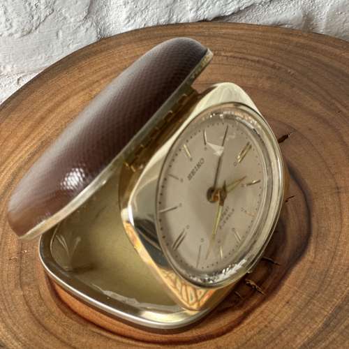 出售精工 seiko vintage 上錬旅行旅行鐘，響鬧正常，有意請pm我，謝謝