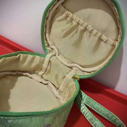 Paul & Joe embroidered circle clutch bag