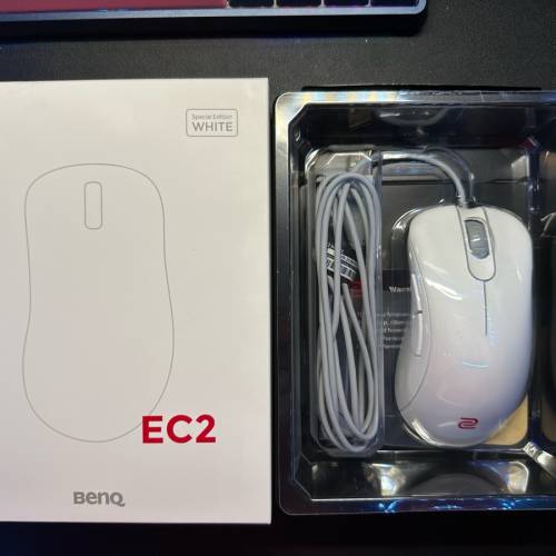 Zowie EC系列白色光面特別版遊戲滑鼠 EC2 White