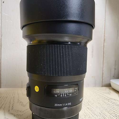 Sigma 20mm F1.4 Art Canon EF mount