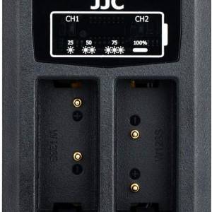JJC B-NPW126S USB Dual Battery Charger For Fujifilm NP-W126 / NP-W126S