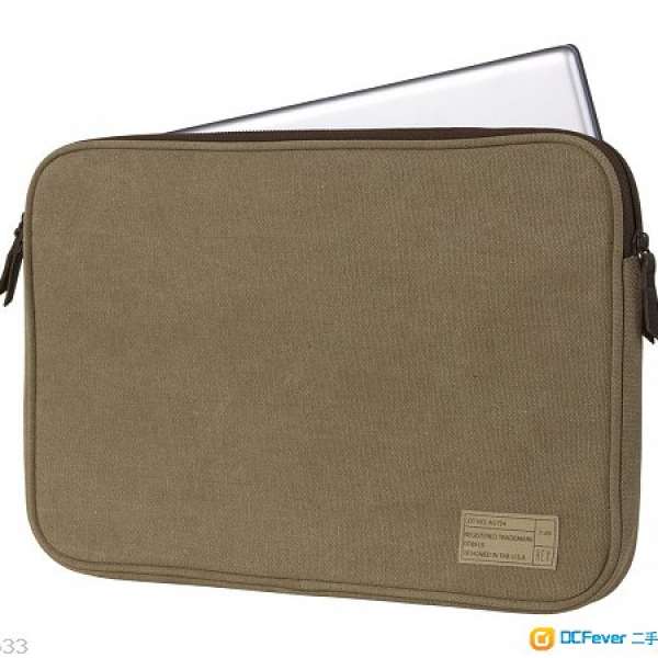 HEX  Sleeve for 13-Inch MacBook Pro - Khaki Washed Canvas電腦保護包
