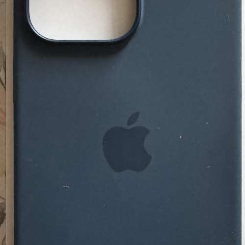 原裝 iPhone 15 pro max Silicone Case Blue