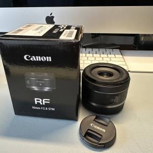 Canon RF 16mm f/2.8