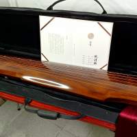 倪诗韵大師藏品演奏級仲尼式古琴帶證書已安裝揚聲器專業搭音片